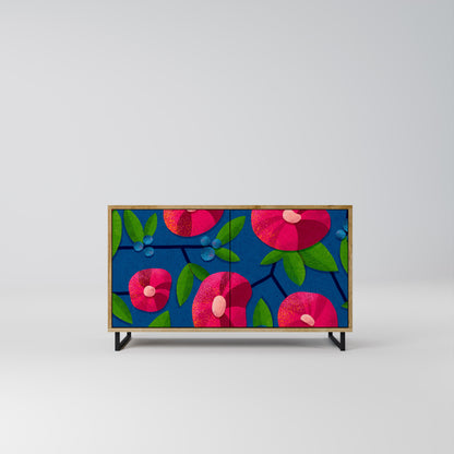 Credenza a 2 ante SPRING THOUGHTS in effetto rovere