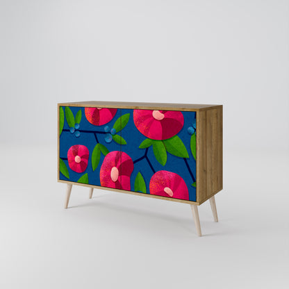 Credenza a 2 ante SPRING THOUGHTS in effetto rovere
