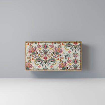 Credenza ORGANIC FOLKLORE a 2 ante in effetto rovere