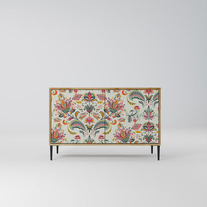 Credenza ORGANIC FOLKLORE a 2 ante in effetto rovere