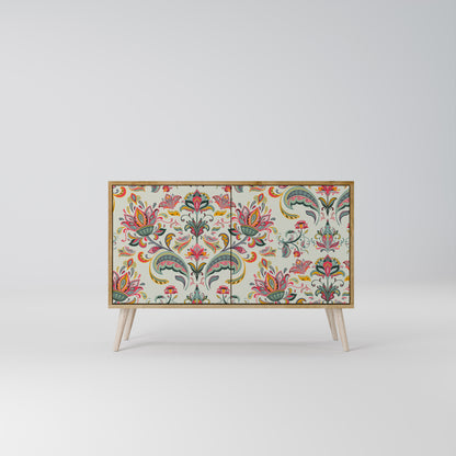 Credenza ORGANIC FOLKLORE a 2 ante in effetto rovere