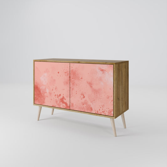 Credenza CRANE DANCE a 2 ante in effetto rovere