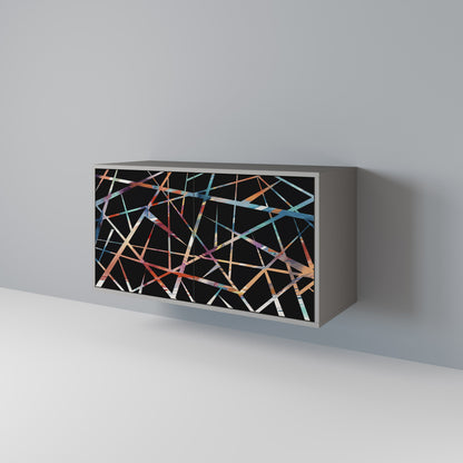 POLYGON VERVE 2-Door Sideboard in Grey Finish