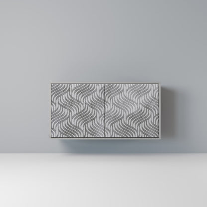 CONCRETE MOVEMENT 2-Door Sideboard in Grey Finish