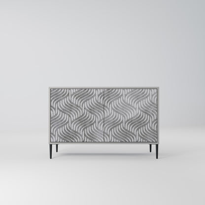 CONCRETE MOVEMENT 2-Door Sideboard in Grey Finish