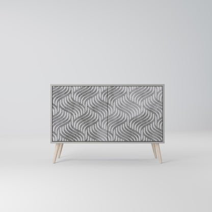 CONCRETE MOVEMENT 2-Door Sideboard in Grey Finish