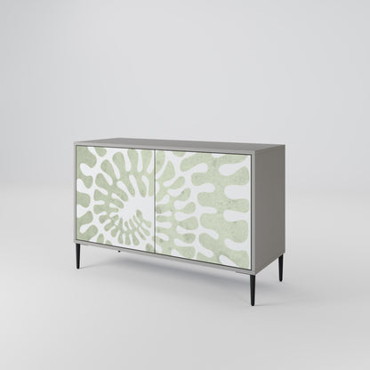 HELIX DANCE 2-Door Sideboard in Grey Finish