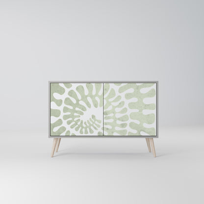 HELIX DANCE 2-Door Sideboard in Grey Finish