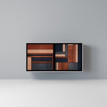 INTREPID FORMATION 2-Door Sideboard in Grey Finish