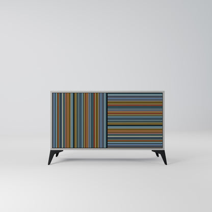 LINEOUT SPECTRUM 2-Door Sideboard in Grey Finish