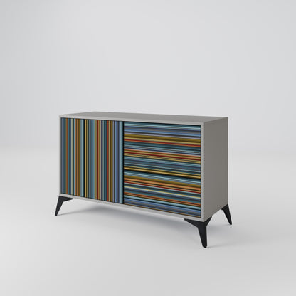 LINEOUT SPECTRUM 2-Door Sideboard in Grey Finish