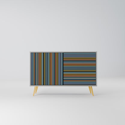 LINEOUT SPECTRUM 2-Door Sideboard in Grey Finish