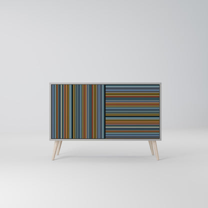 LINEOUT SPECTRUM 2-Door Sideboard in Grey Finish