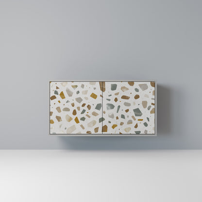 PIECES OF TOMORROW 2-Door Sideboard in Grey Finish