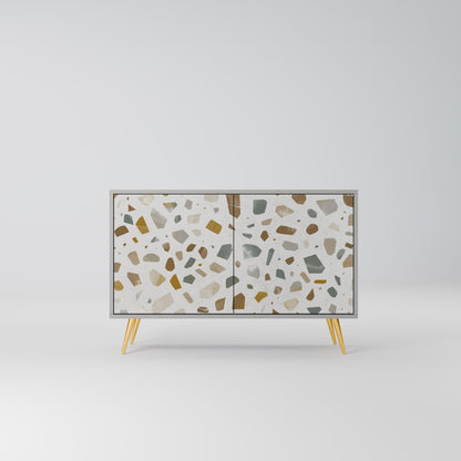 PIECES OF TOMORROW 2-Door Sideboard in Grey Finish