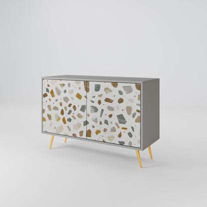 PIECES OF TOMORROW 2-Door Sideboard in Grey Finish