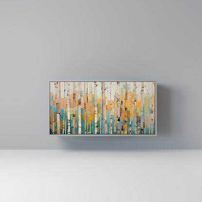 Credenza BIRCH KALEIDOSCOPE a 2 ante in finitura grigia