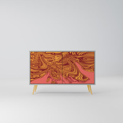 FLOATING THOUGHTS 2-Door Sideboard in Grey Finish