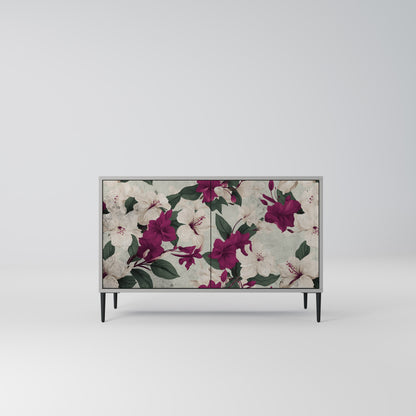 FLOWERET DREAM 2-Door Sideboard in Grey Finish