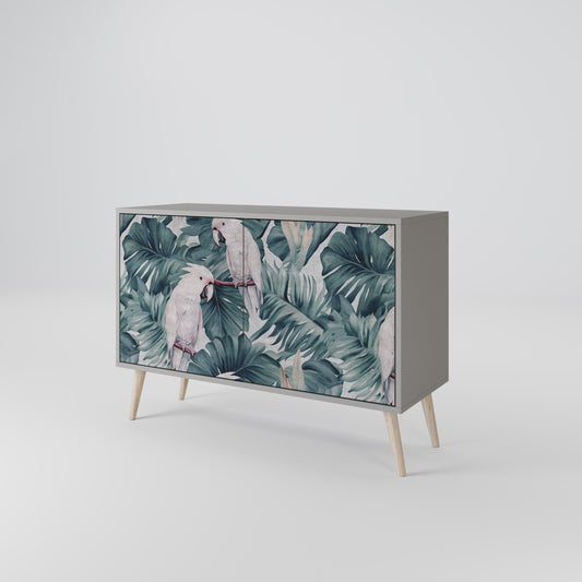 POPINJAY LOOK 2-Door Sideboard in Grey Finish