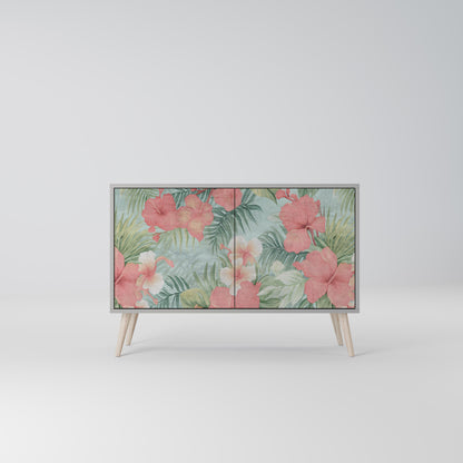 HAWAIIAN SPIRIT 2-Door Sideboard in Grey Finish