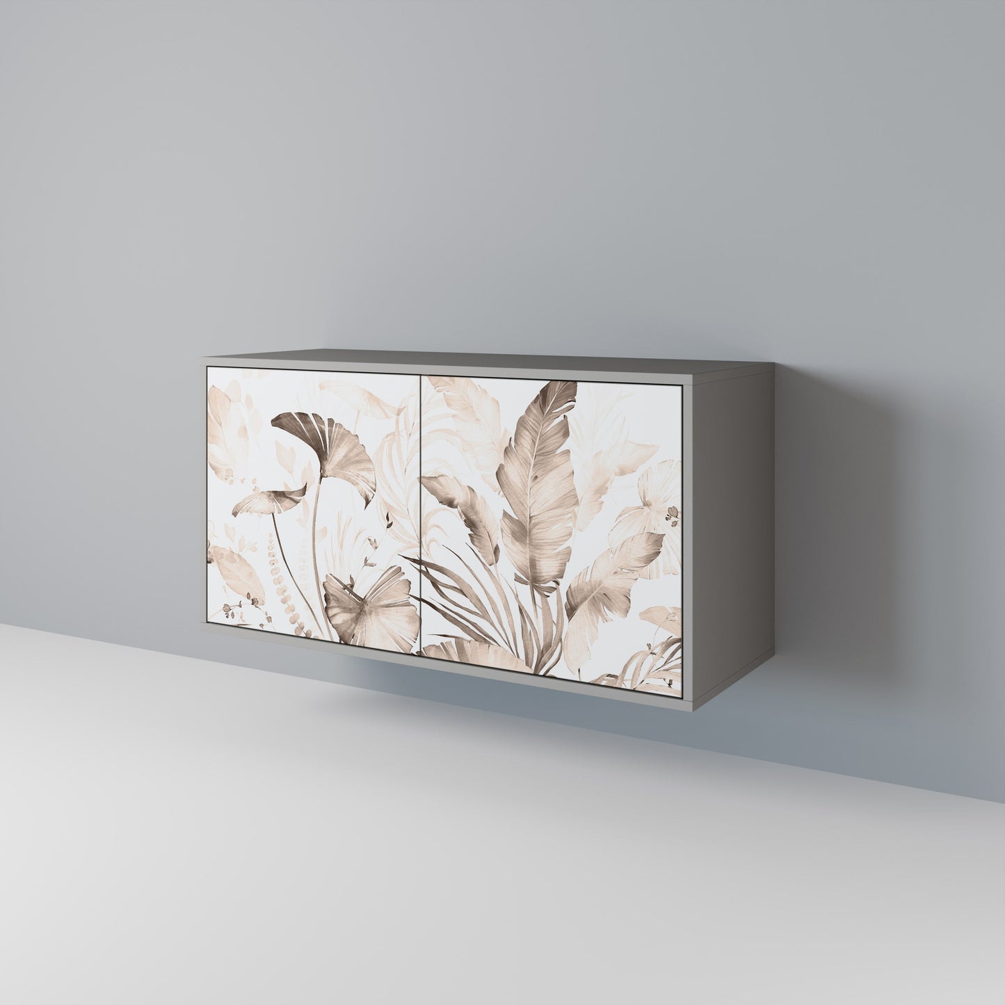 WILD TENDERNESS 2-Door Sideboard in Grey Finish