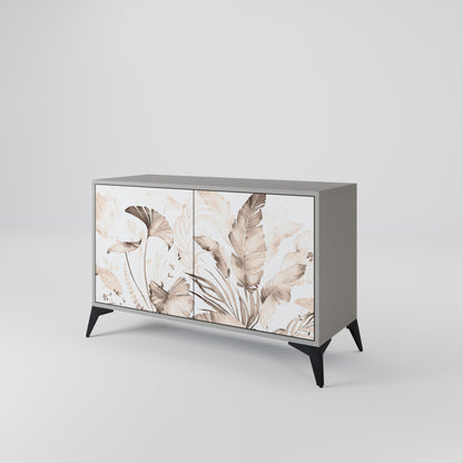 WILD TENDERNESS 2-Door Sideboard in Grey Finish