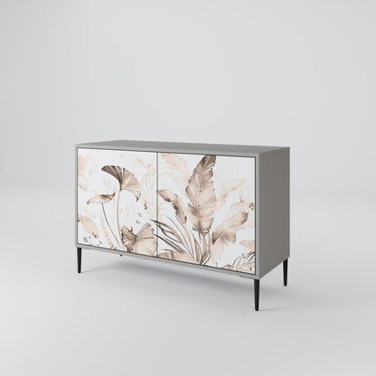 WILD TENDERNESS 2-Door Sideboard in Grey Finish
