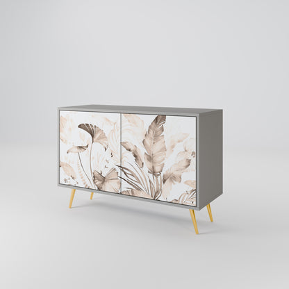 WILD TENDERNESS 2-Door Sideboard in Grey Finish