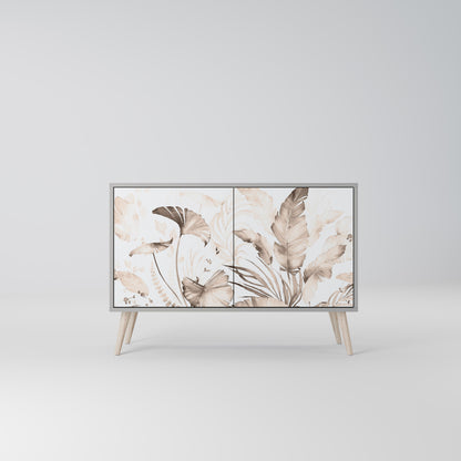 WILD TENDERNESS 2-Door Sideboard in Grey Finish