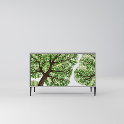 WILDERNESS DASH 2-Door Sideboard in Grey Finish
