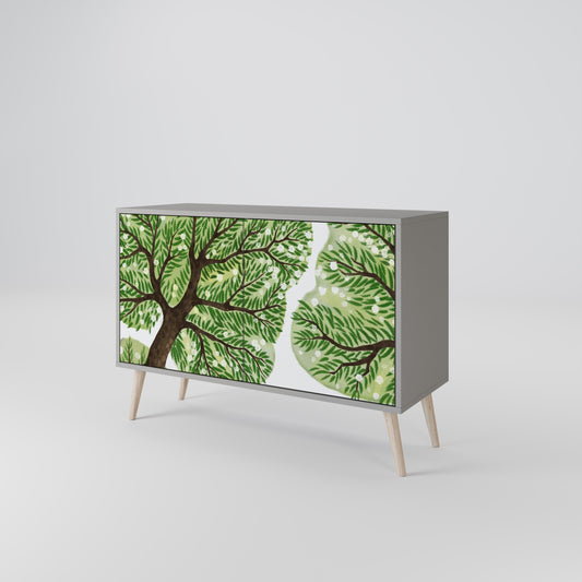 WILDERNESS DASH 2-Door Sideboard in Grey Finish