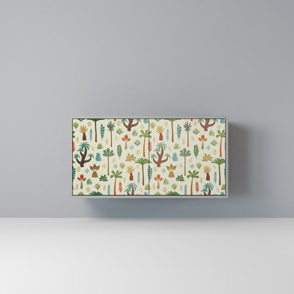PALM SPRING 2-Door Sideboard in Grey Finish