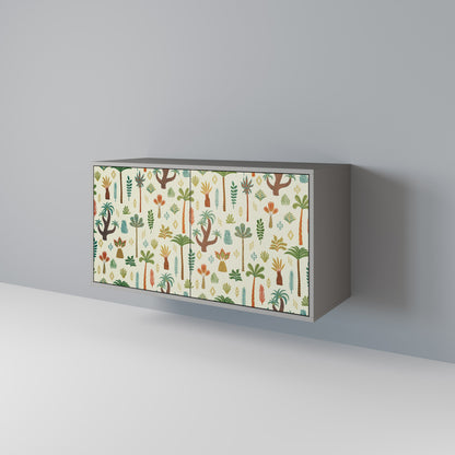 PALM SPRING 2-Door Sideboard in Grey Finish