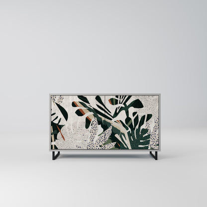VERDURE FORMATION 2-Door Sideboard in Grey Finish