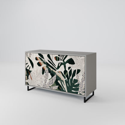 VERDURE FORMATION 2-Door Sideboard in Grey Finish