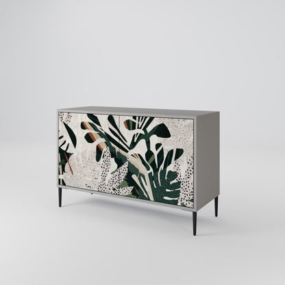 VERDURE FORMATION 2-Door Sideboard in Grey Finish