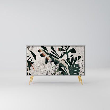 VERDURE FORMATION 2-Door Sideboard in Grey Finish