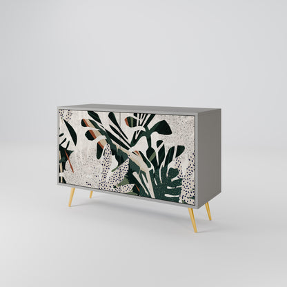 VERDURE FORMATION 2-Door Sideboard in Grey Finish