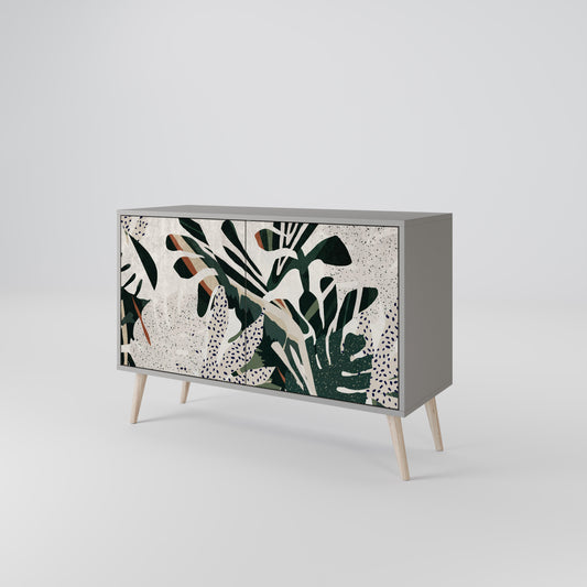 VERDURE FORMATION 2-Door Sideboard in Grey Finish