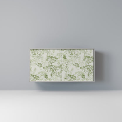 FENNEL BALDACHIN 2-Door Sideboard in Grey Finish