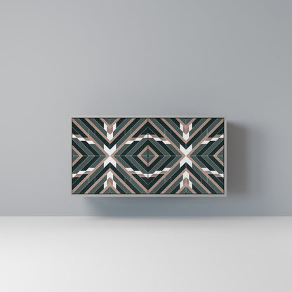 Credenza DIMENSION DELIGHTS a 2 ante in finitura grigia