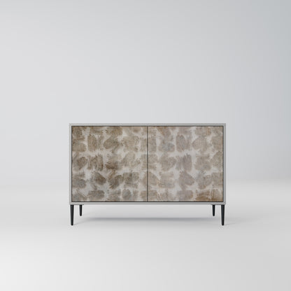 SLIGHTLY BLURRED 2-Door Sideboard in Grey Finish