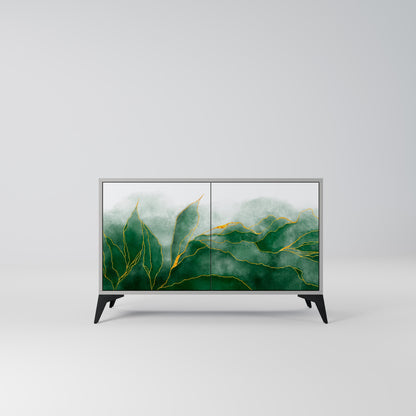 EXPENSIVE NATURE 2-Door Sideboard in Grey Finish
