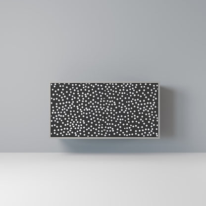 Credenza a 2 ante BLINDING LIGHTS in finitura grigia