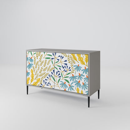 HELLO SPRING 2-Door Sideboard in Grey Finish