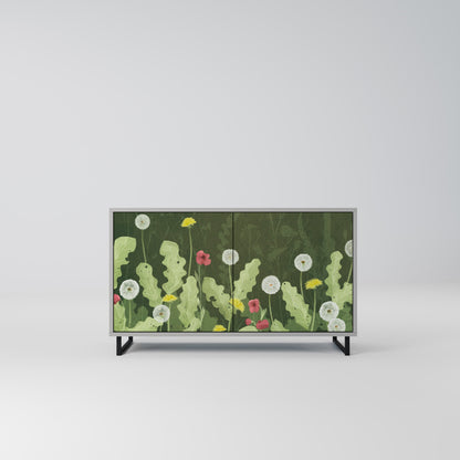 DANDELION AMUSE 2-Door Sideboard in Grey Finish