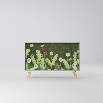 DANDELION AMUSE 2-Door Sideboard in Grey Finish