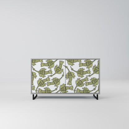 SEEDLING SONGBIRD 2-Door Sideboard in Grey Finish