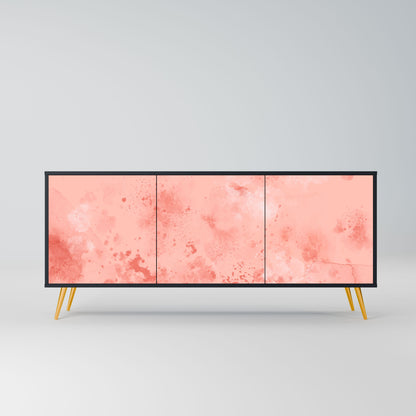 Credenza CRANE DANCE a 3 ante in finitura nera